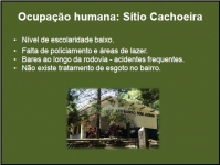 Ocupação humana: Sítio Cachoeira